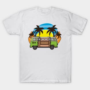 beach truck T-Shirt